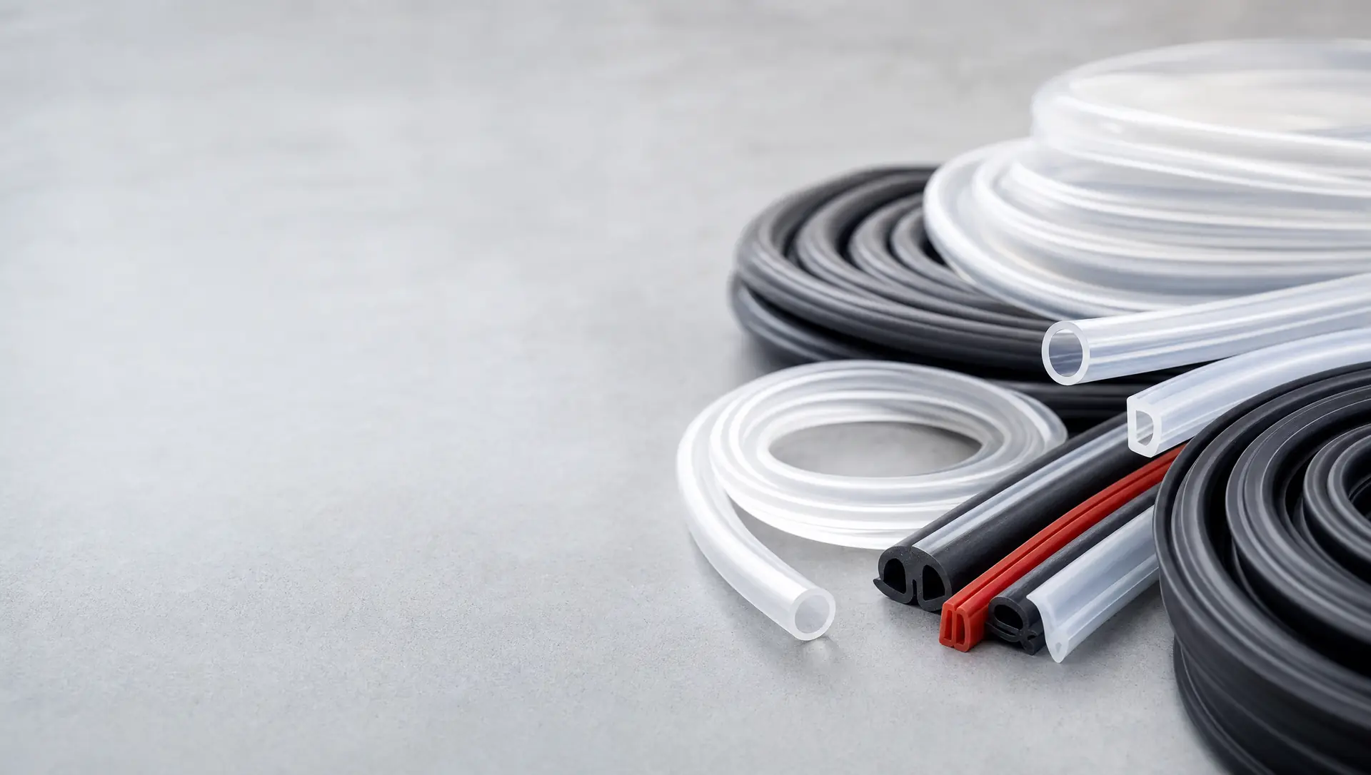 Siliconen slangen en rubber profielen op maat